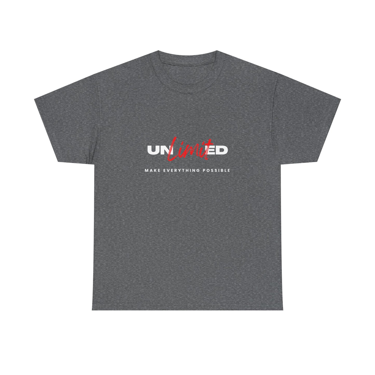 Unlimited Potential Unisex Heavy Cotton Tee | Make Everything Possible Shirt