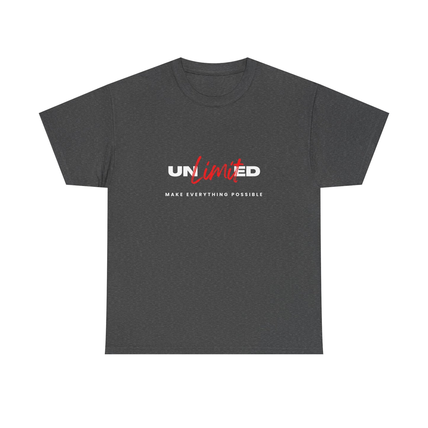 Unlimited Potential Unisex Heavy Cotton Tee | Make Everything Possible Shirt