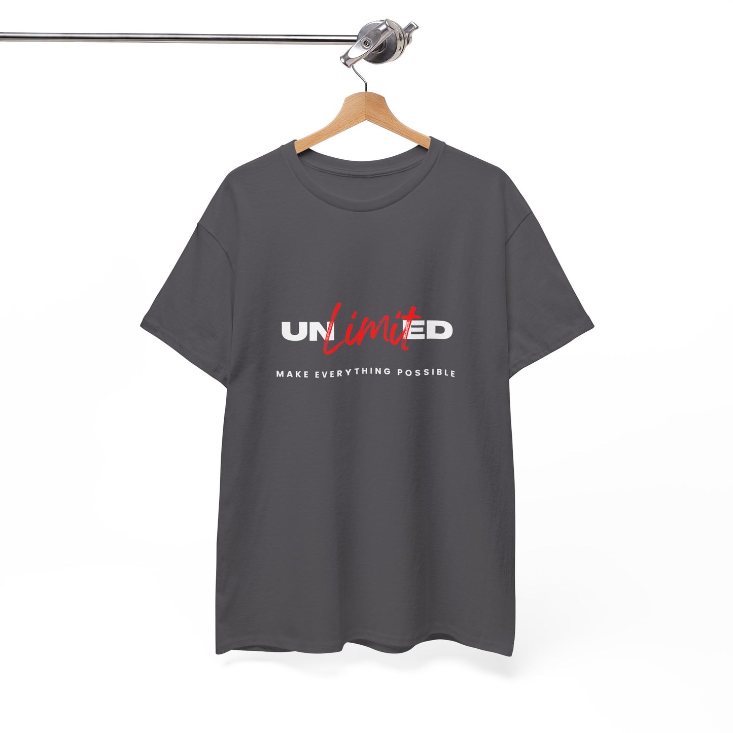 Unlimited Potential Unisex Heavy Cotton Tee | Make Everything Possible Shirt