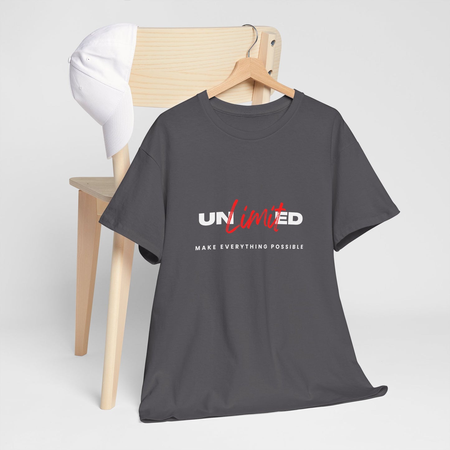 Unlimited Potential Unisex Heavy Cotton Tee | Make Everything Possible Shirt