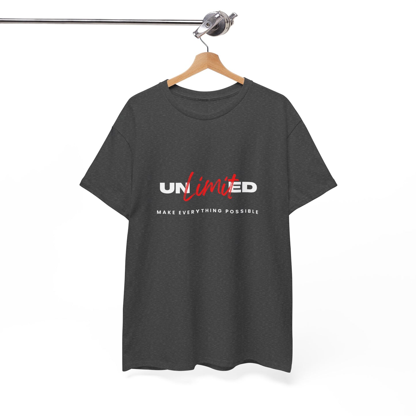 Unlimited Potential Unisex Heavy Cotton Tee | Make Everything Possible Shirt