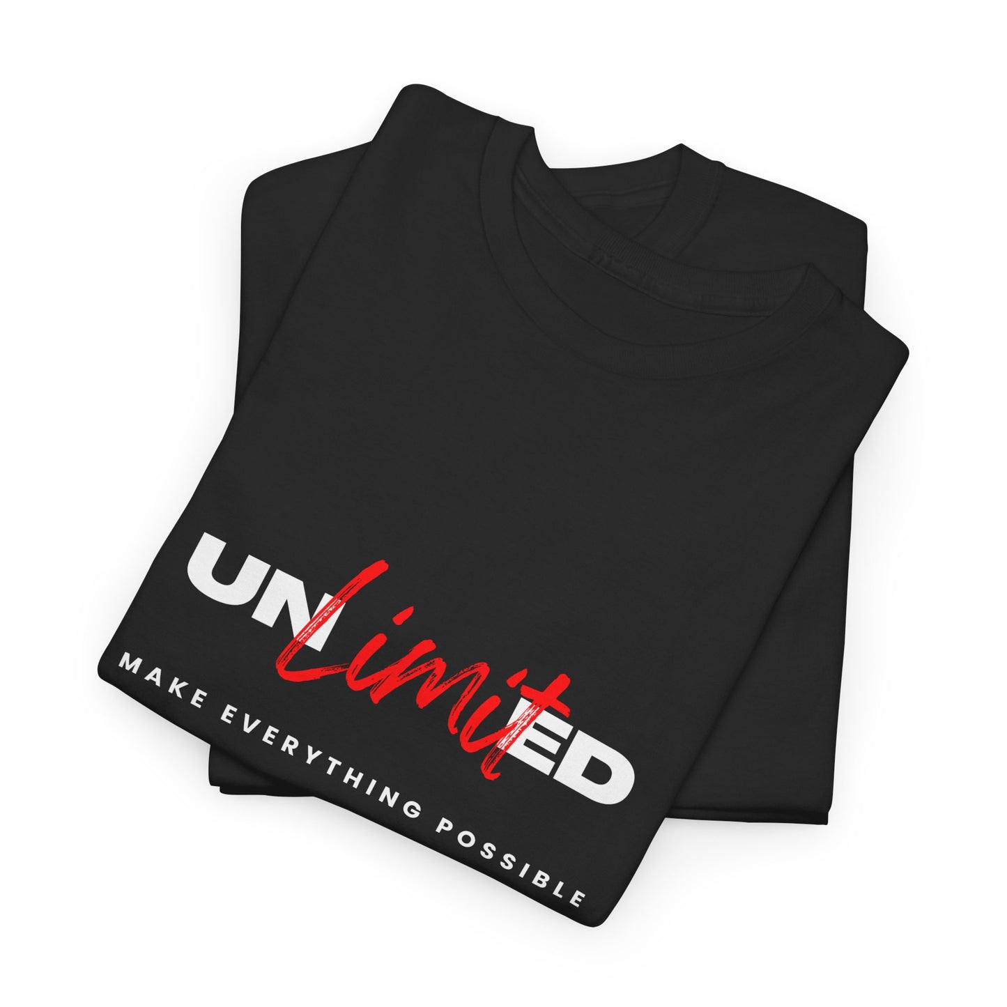 Unlimited Potential Unisex Heavy Cotton Tee | Make Everything Possible Shirt
