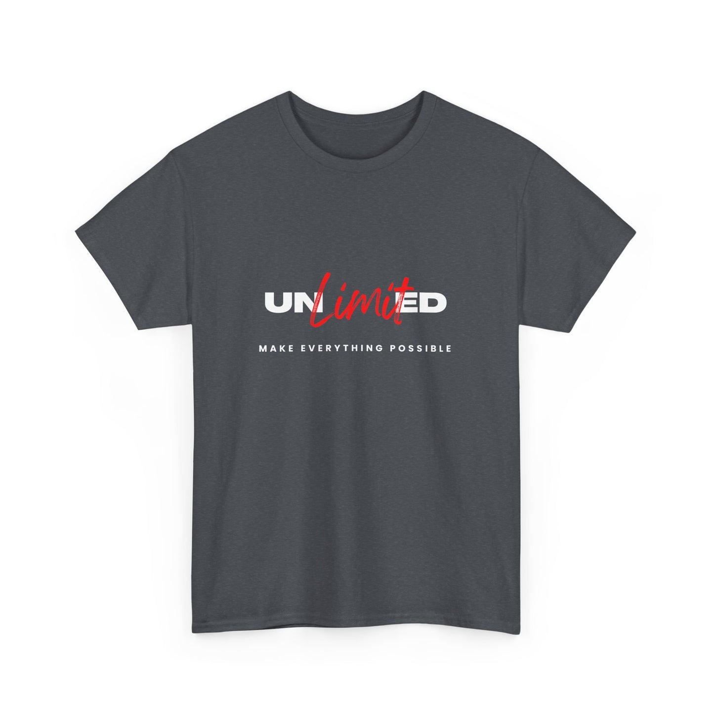 Unlimited Potential Unisex Heavy Cotton Tee | Make Everything Possible Shirt