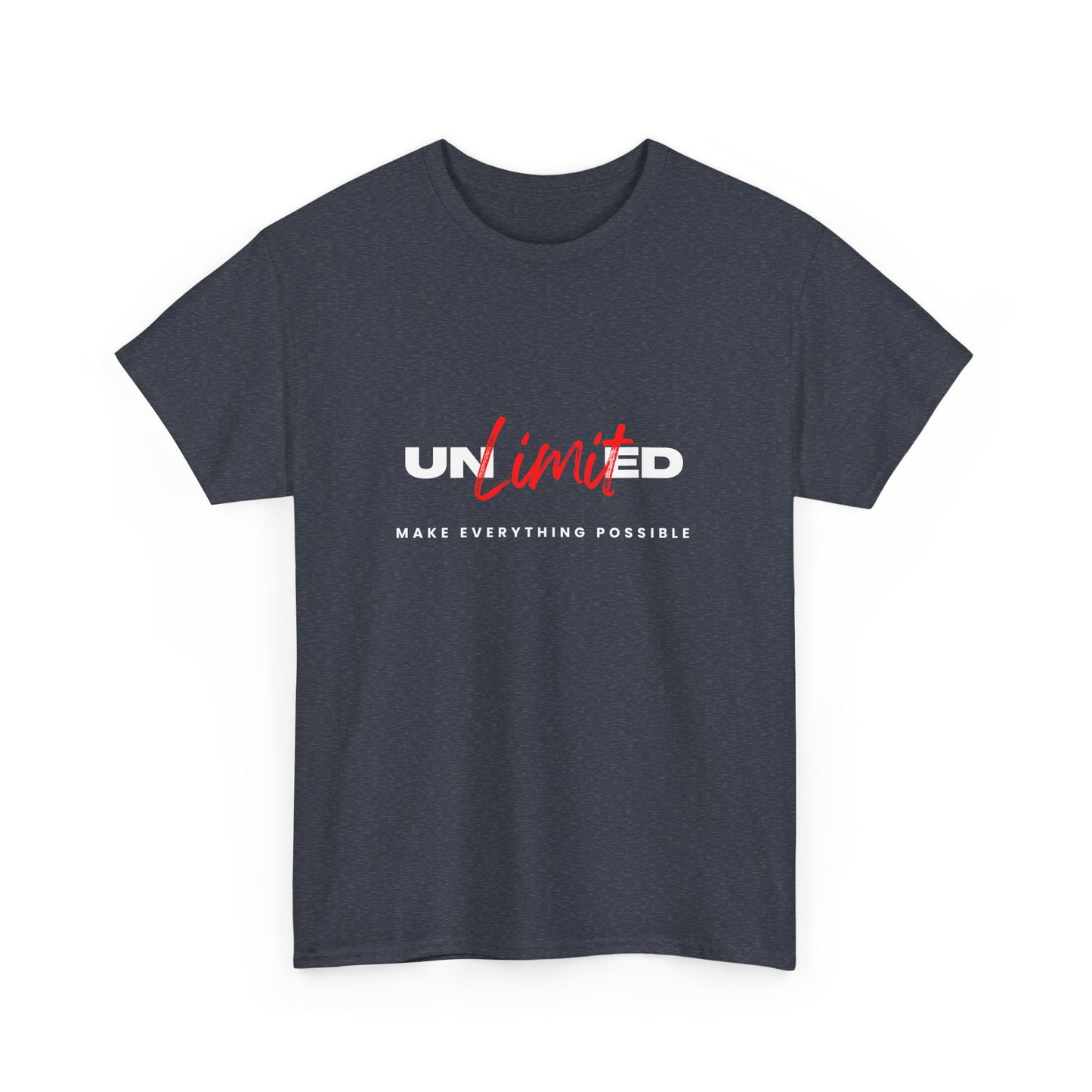 Unlimited Potential Unisex Heavy Cotton Tee | Make Everything Possible Shirt