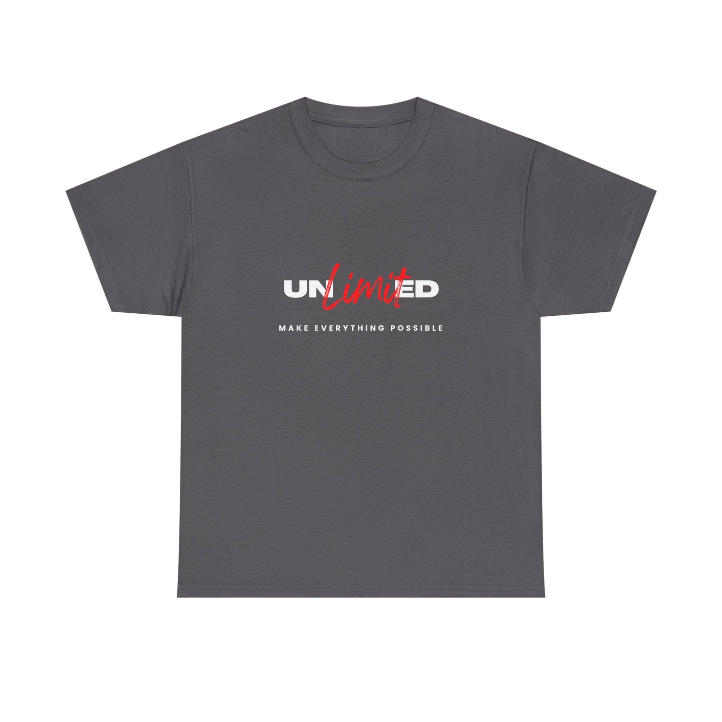 Unlimited Potential Unisex Heavy Cotton Tee | Make Everything Possible Shirt