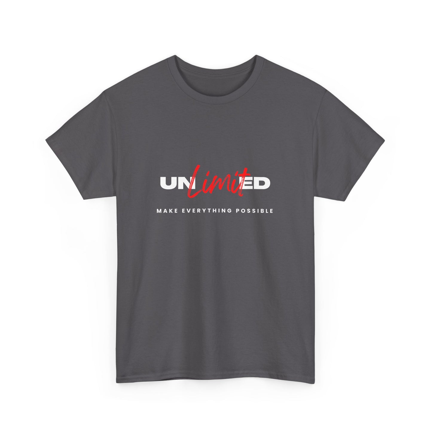 Unlimited Potential Unisex Heavy Cotton Tee | Make Everything Possible Shirt