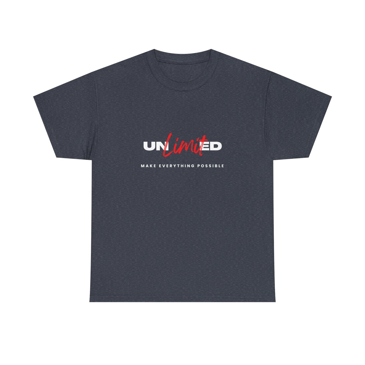 Unlimited Potential Unisex Heavy Cotton Tee | Make Everything Possible Shirt