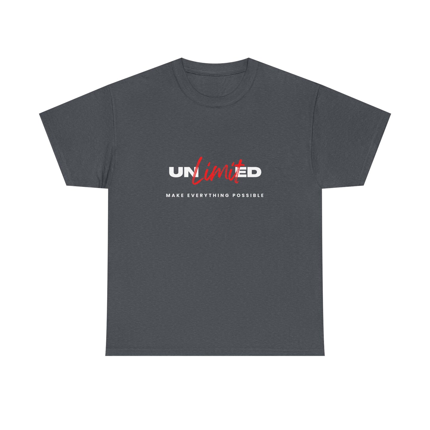 Unlimited Potential Unisex Heavy Cotton Tee | Make Everything Possible Shirt