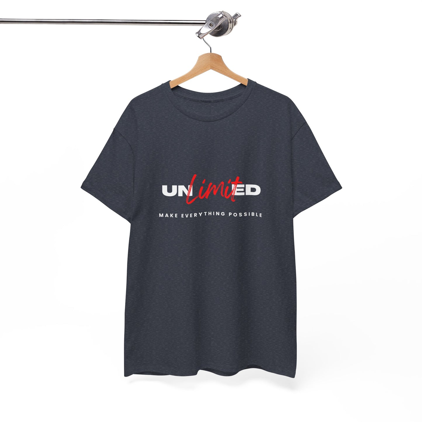 Unlimited Potential Unisex Heavy Cotton Tee | Make Everything Possible Shirt