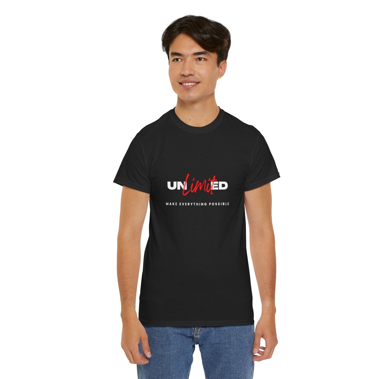Unlimited Potential Unisex Heavy Cotton Tee | Make Everything Possible Shirt