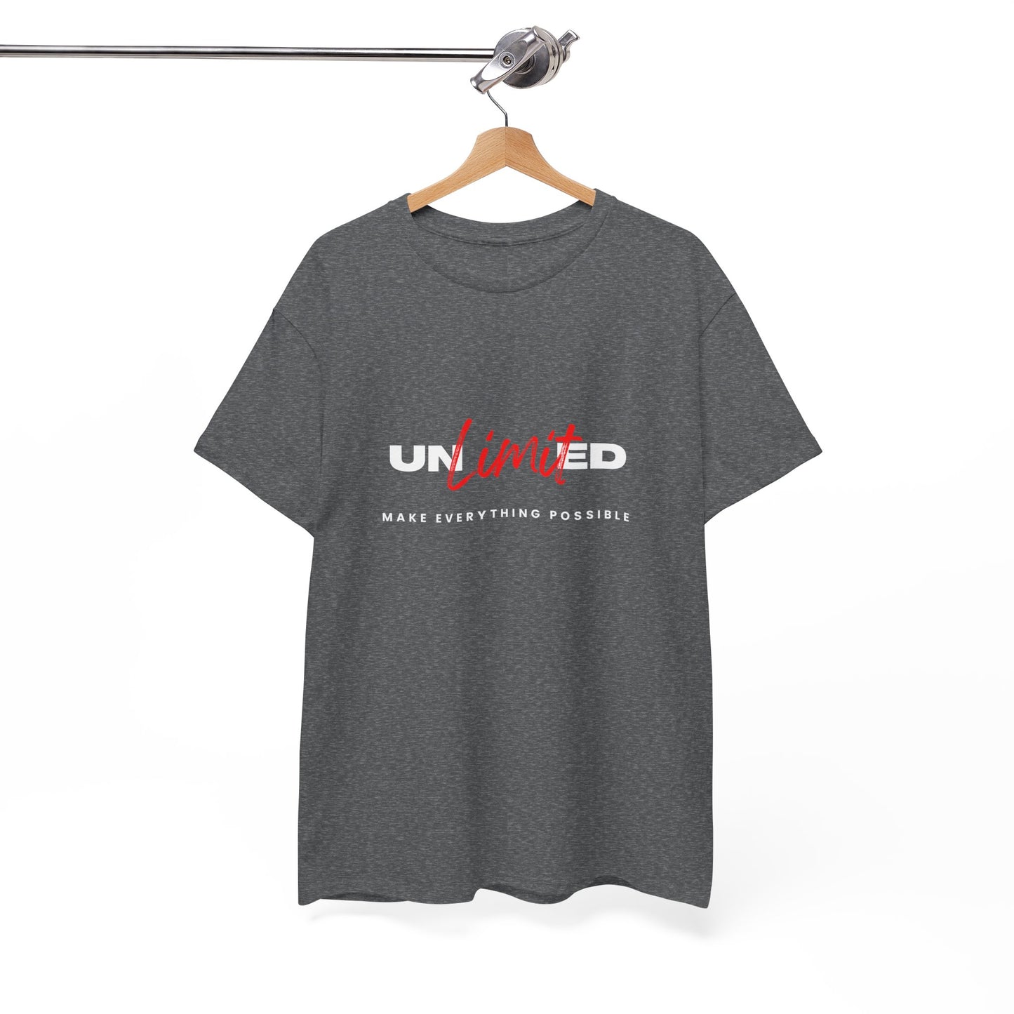 Unlimited Potential Unisex Heavy Cotton Tee | Make Everything Possible Shirt