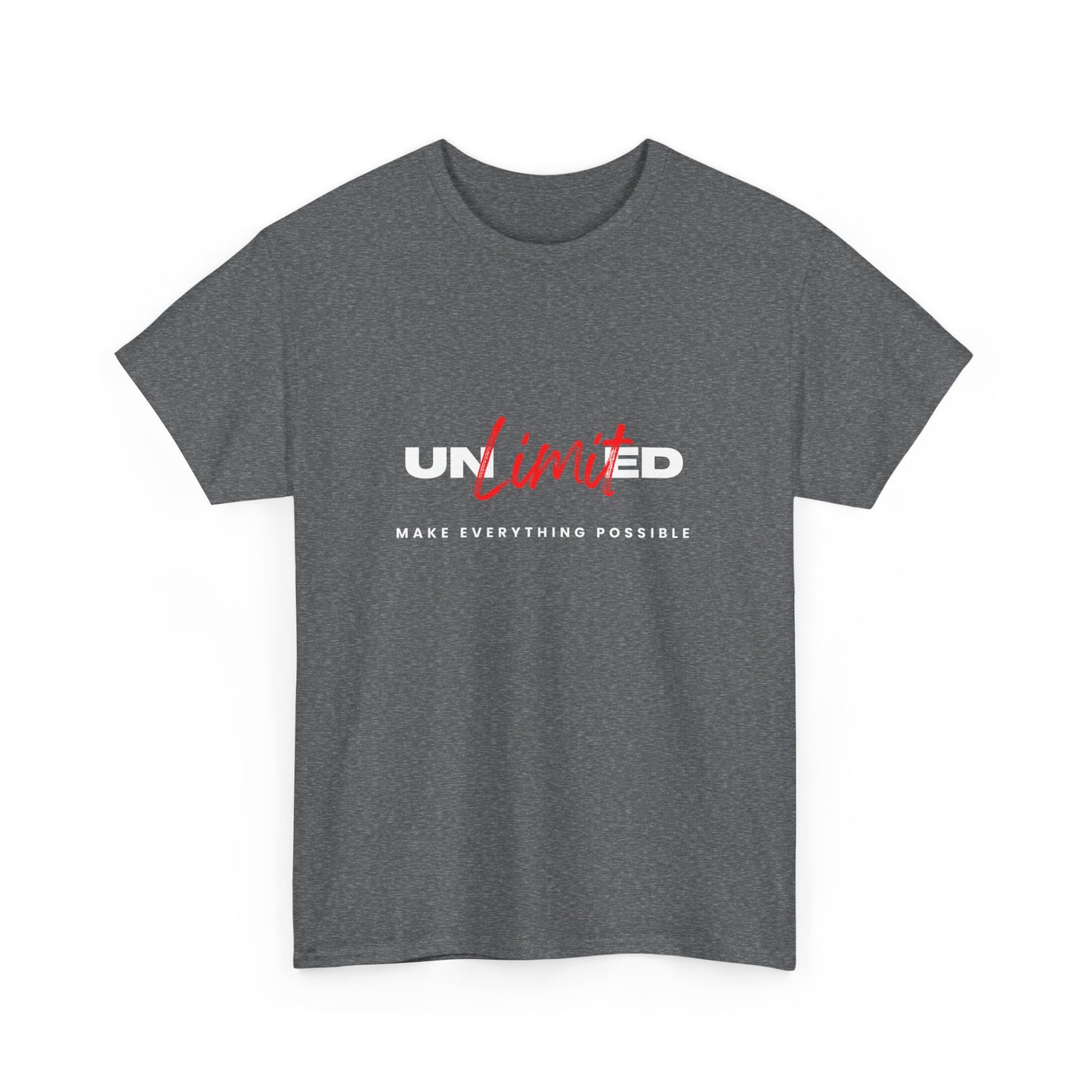 Unlimited Potential Unisex Heavy Cotton Tee | Make Everything Possible Shirt