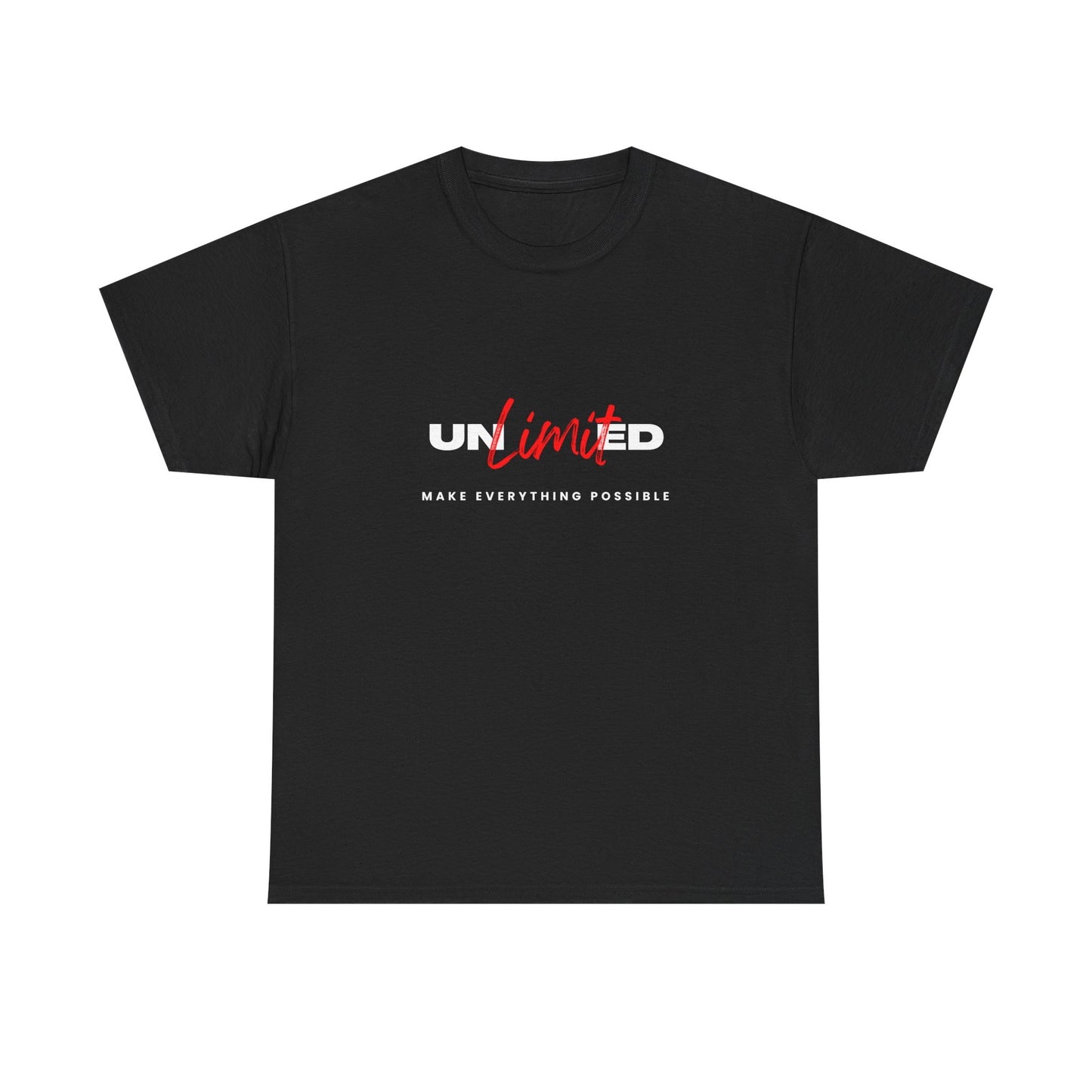 Unlimited Potential Unisex Heavy Cotton Tee | Make Everything Possible Shirt