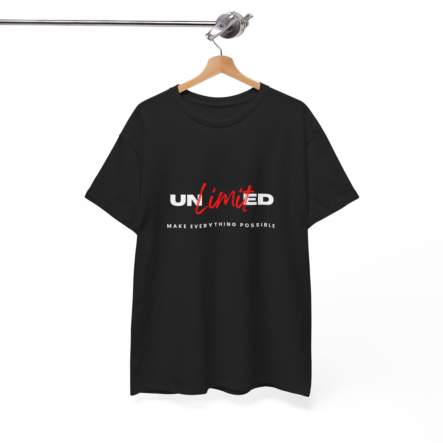 Unlimited Potential Unisex Heavy Cotton Tee | Make Everything Possible Shirt