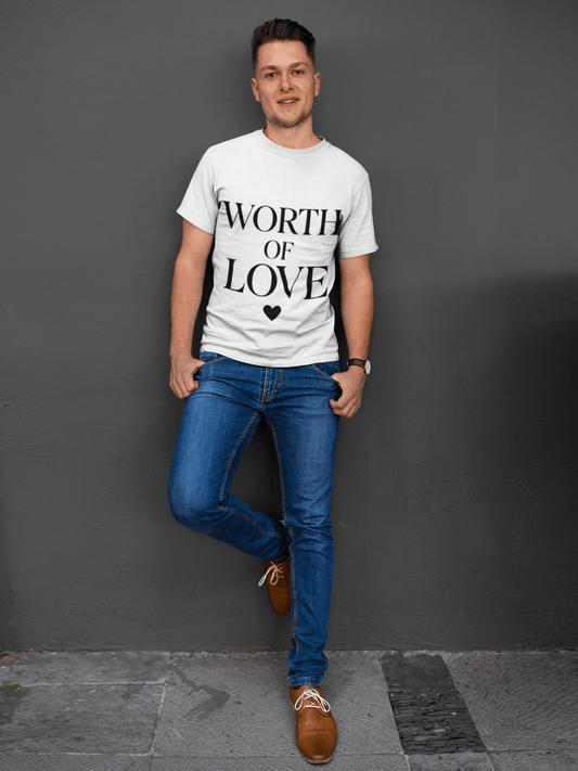 Worthy Of Love | Self Love Tee - Positivity Prints