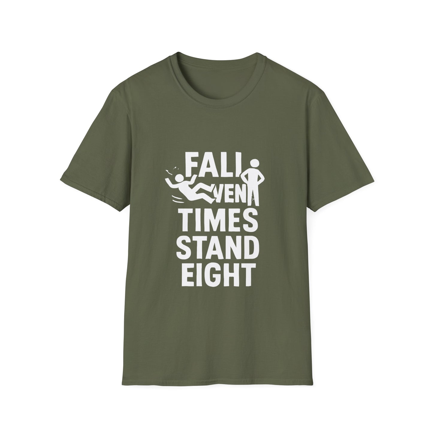 Fall Seven Times Stand Eight | Resilience Tee