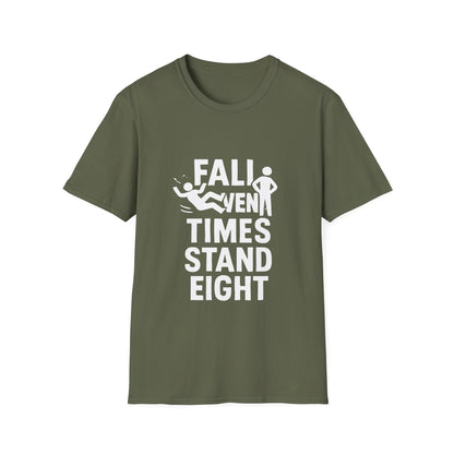 Fall Seven Times Stand Eight | Resilience Tee