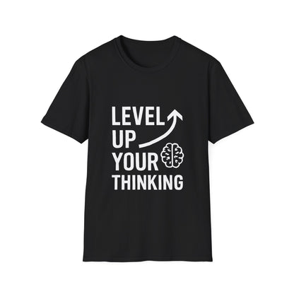 Level Up Your Thinking | Growth Mindset Tee