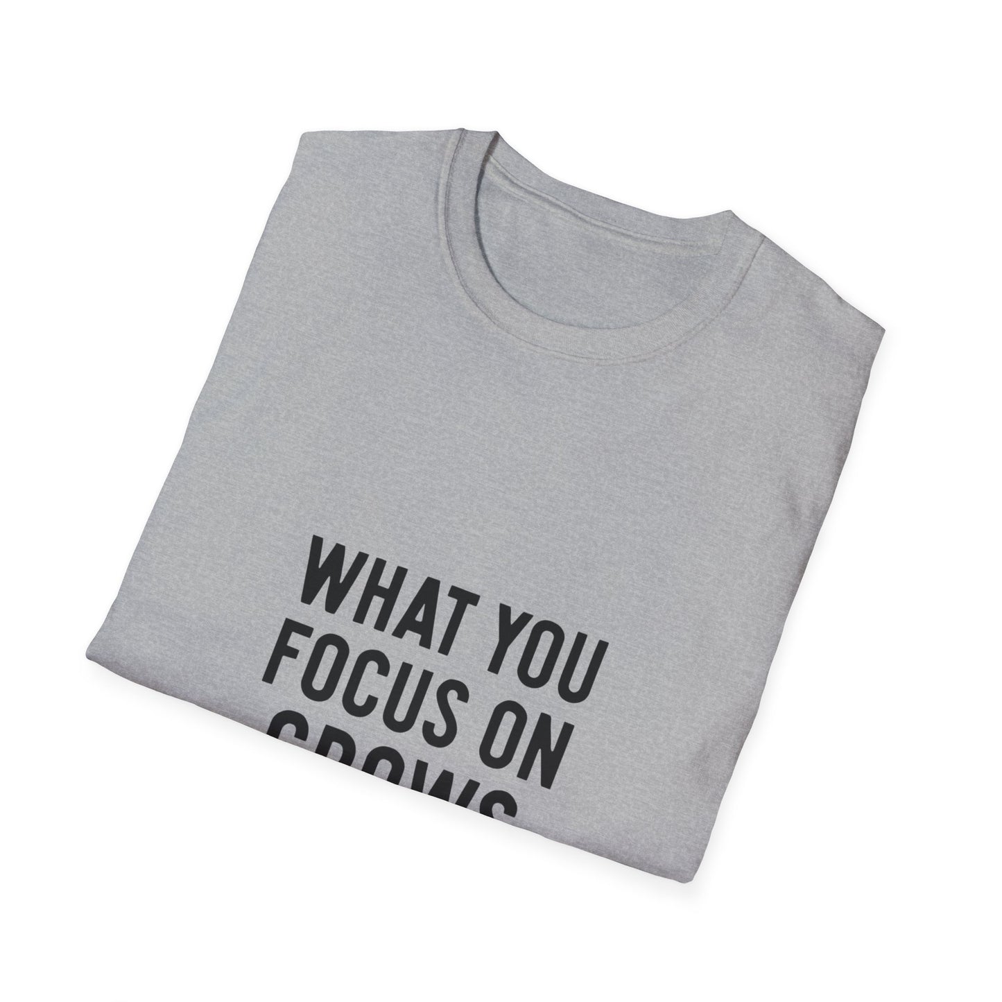 What You Focus On Grows | Growth Mindset Tee