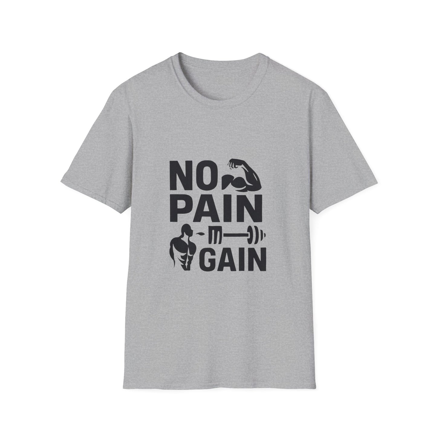 No Pain No Gain | Gym Motivation Tee