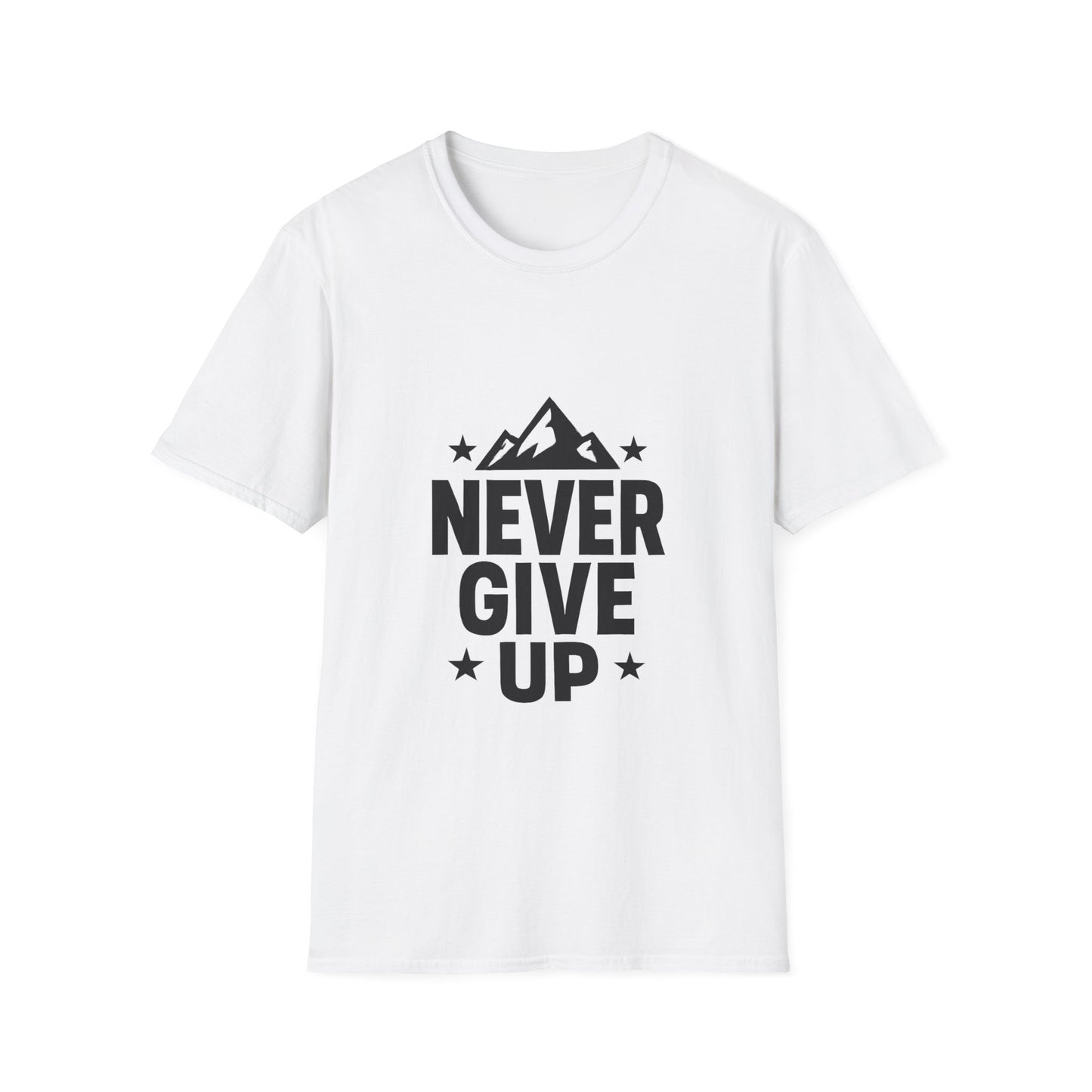 Never Give Up | Positive Mindset Tee