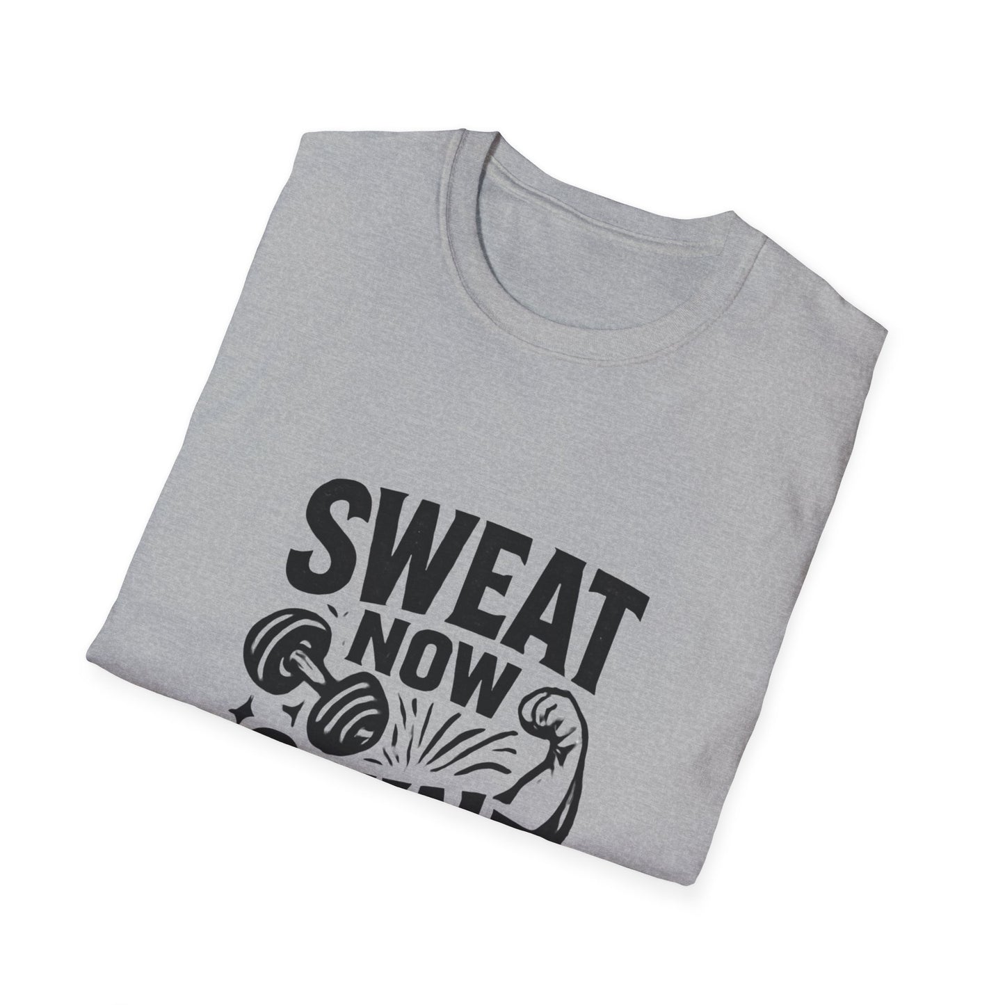 Sweat Now Shine Later | Gym Motivation Tee