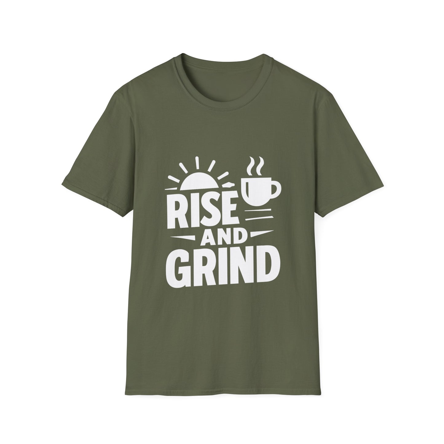 Rise And Grind | Hustle Motivation Tee