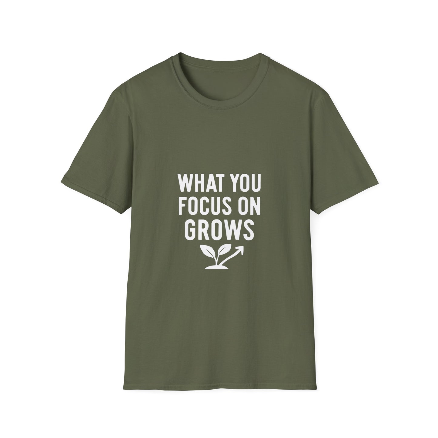What You Focus On Grows | Growth Mindset Tee