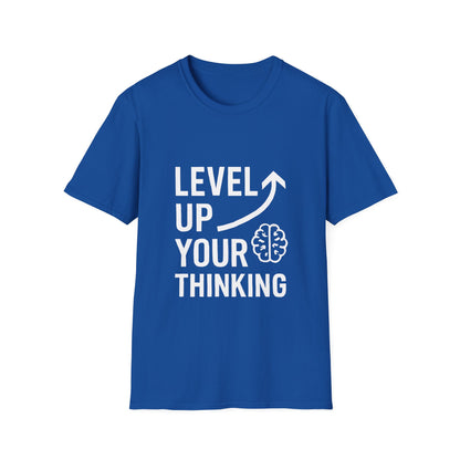 Level Up Your Thinking | Growth Mindset Tee