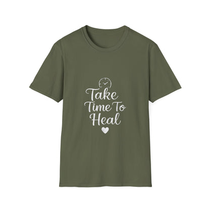 Take Time To Heal | Mental Health Tee