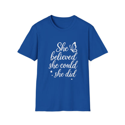 She Believed She Could | Confidence Tee