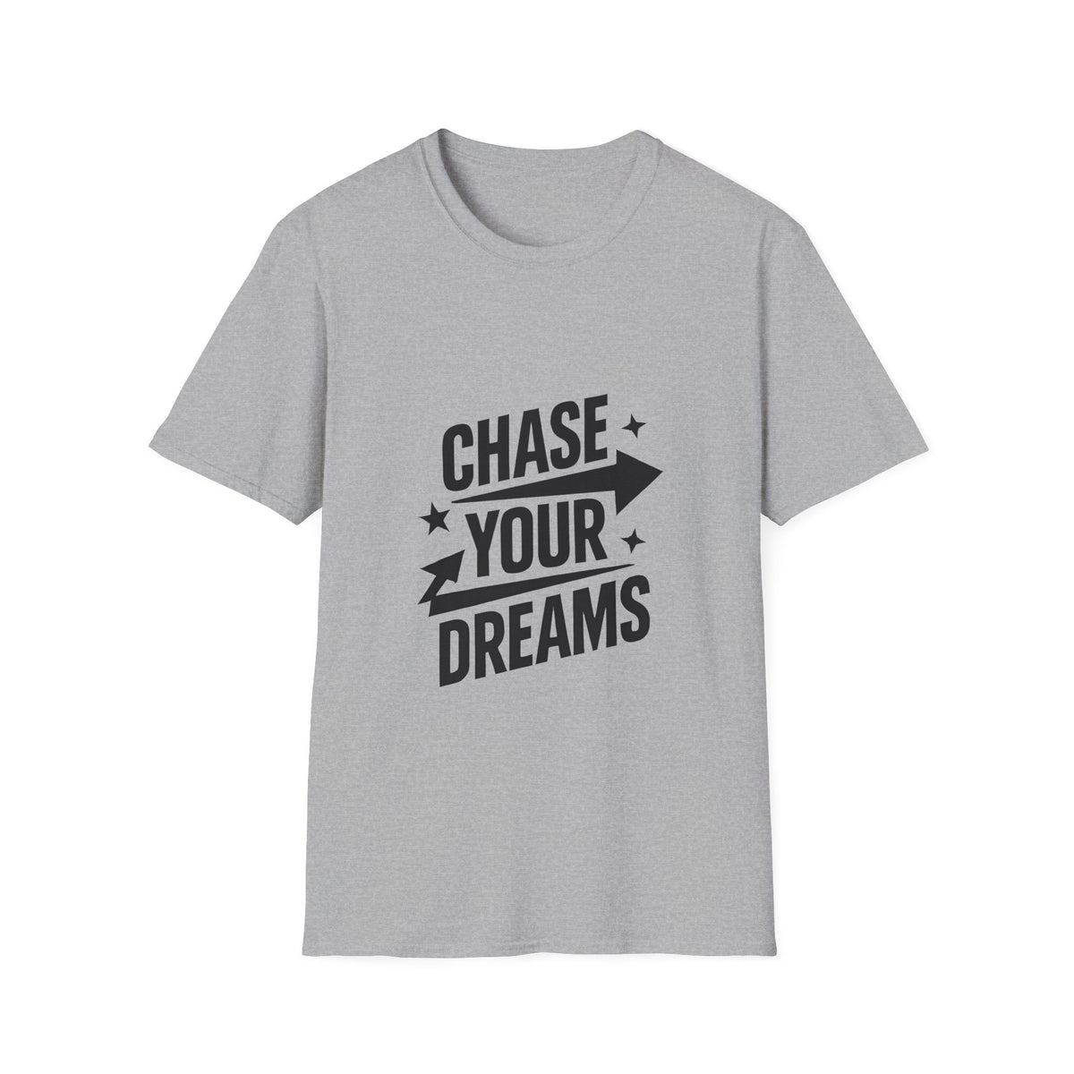 Chase Your Dreams Motivational Graphic T-Shirt