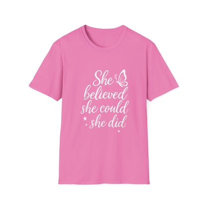 She Believed She Could | Confidence Tee