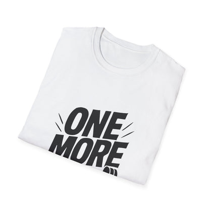 One More Rep | Gym Workout Tee