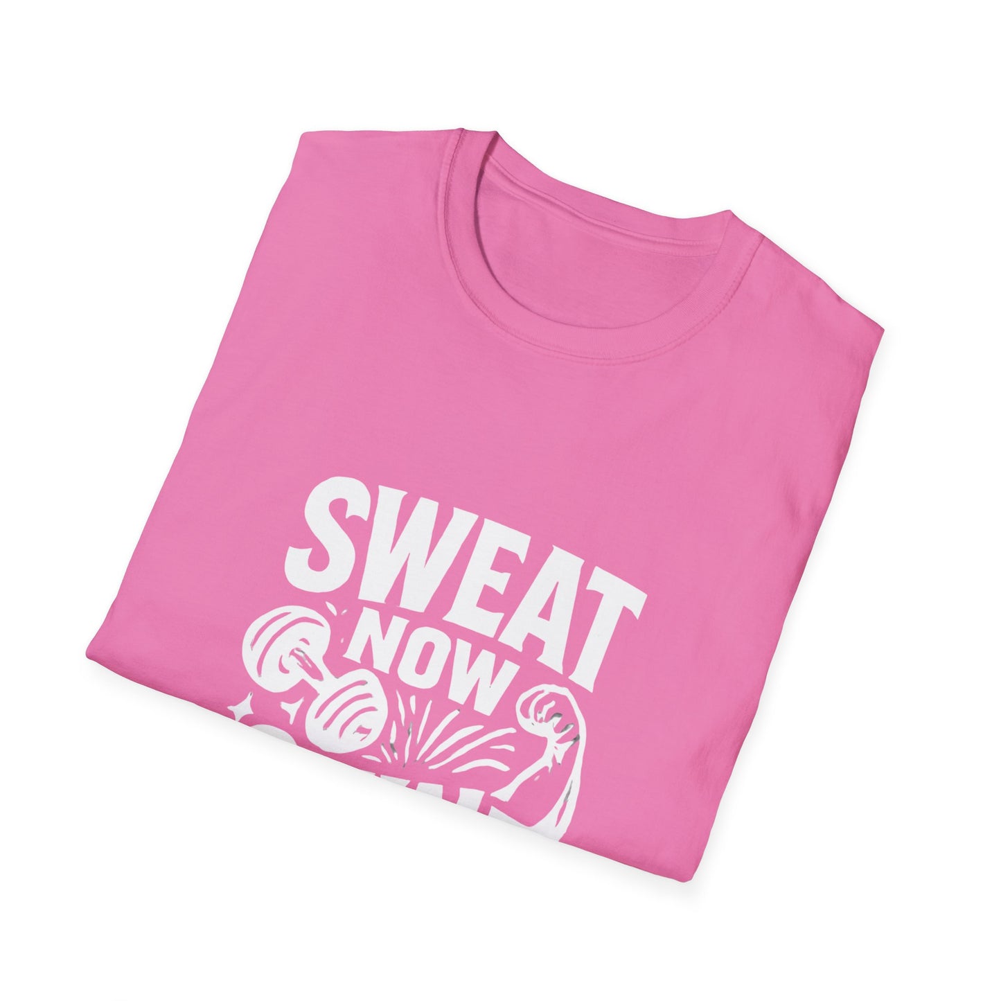 Sweat Now Shine Later | Gym Motivation Tee