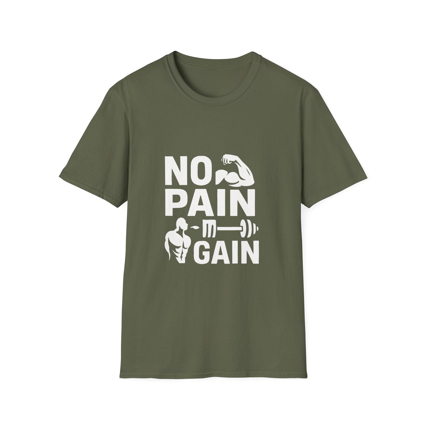 No Pain No Gain | Gym Motivation Tee