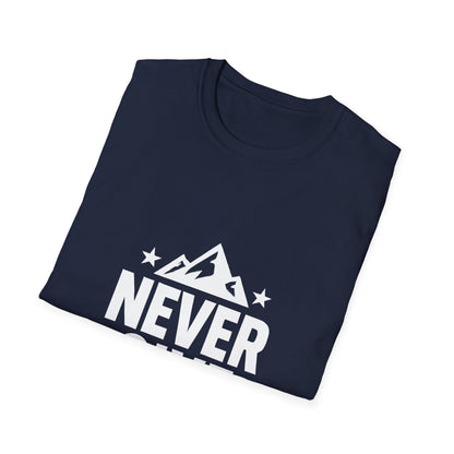 Never Give Up | Positive Mindset Tee