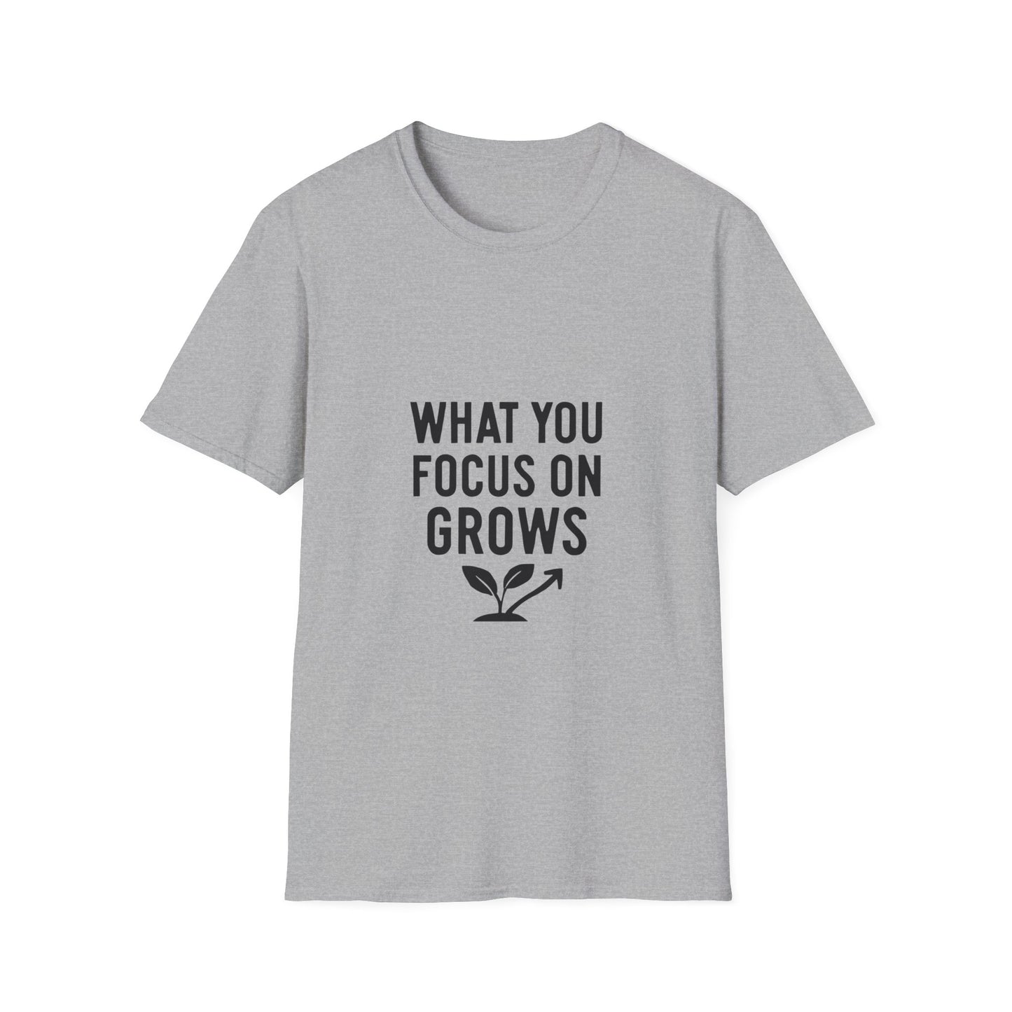 What You Focus On Grows | Growth Mindset Tee