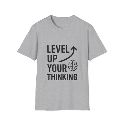 Level Up Your Thinking | Growth Mindset Tee