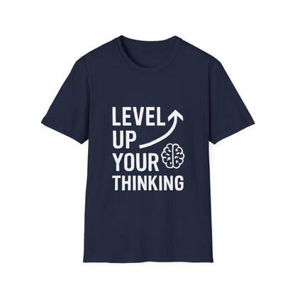 Level Up Your Thinking | Growth Mindset Tee
