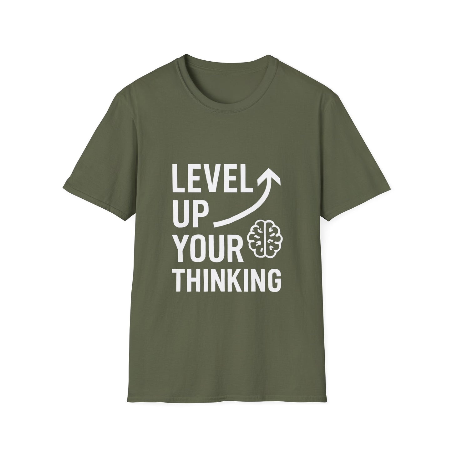 Level Up Your Thinking | Growth Mindset Tee