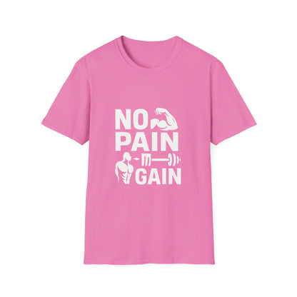 No Pain No Gain | Gym Motivation Tee