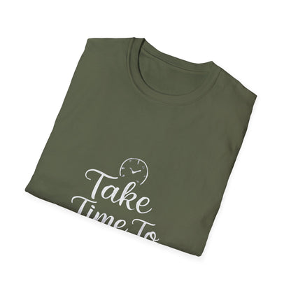 Take Time To Heal | Mental Health Tee