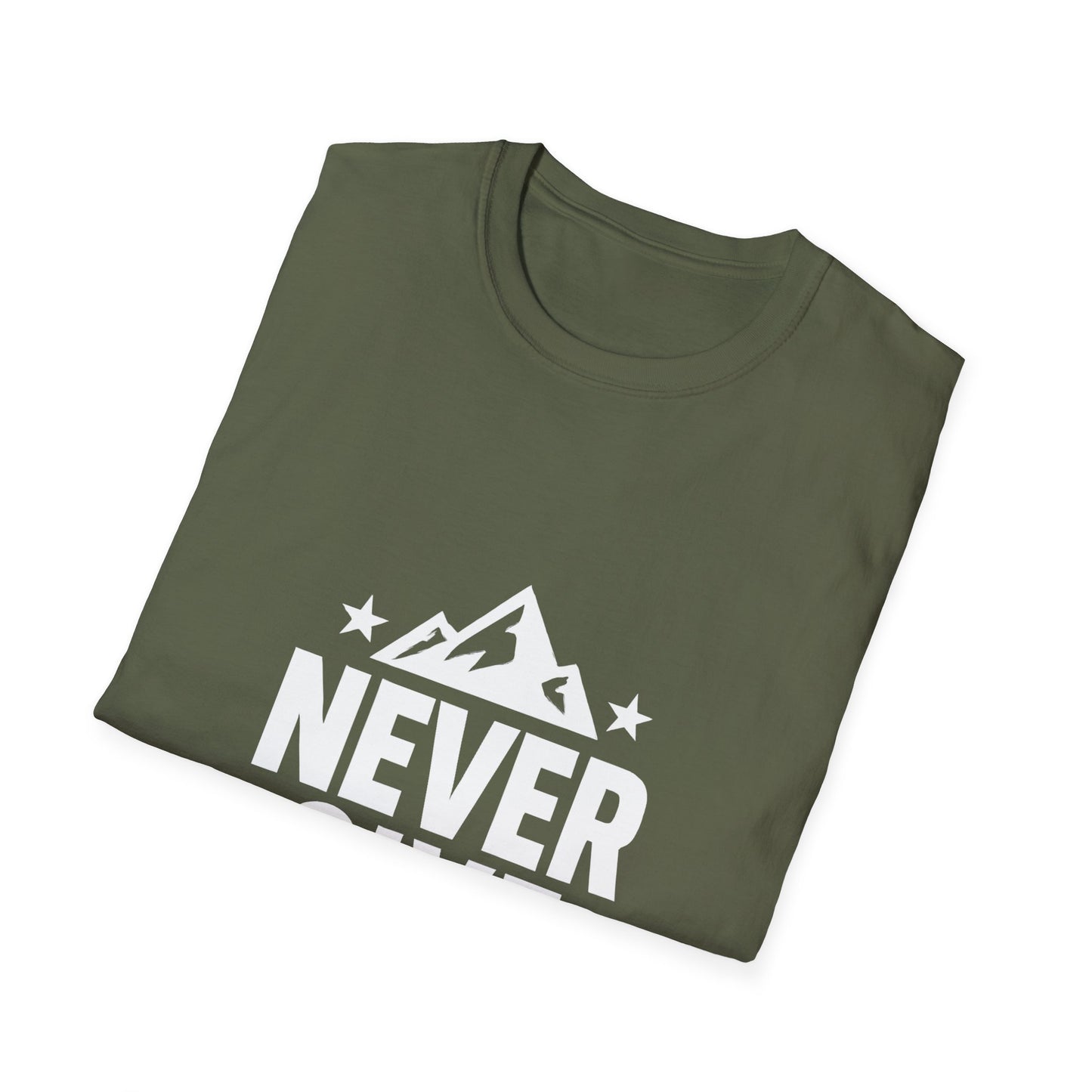 Never Give Up | Positive Mindset Tee
