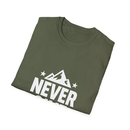 Never Give Up | Positive Mindset Tee