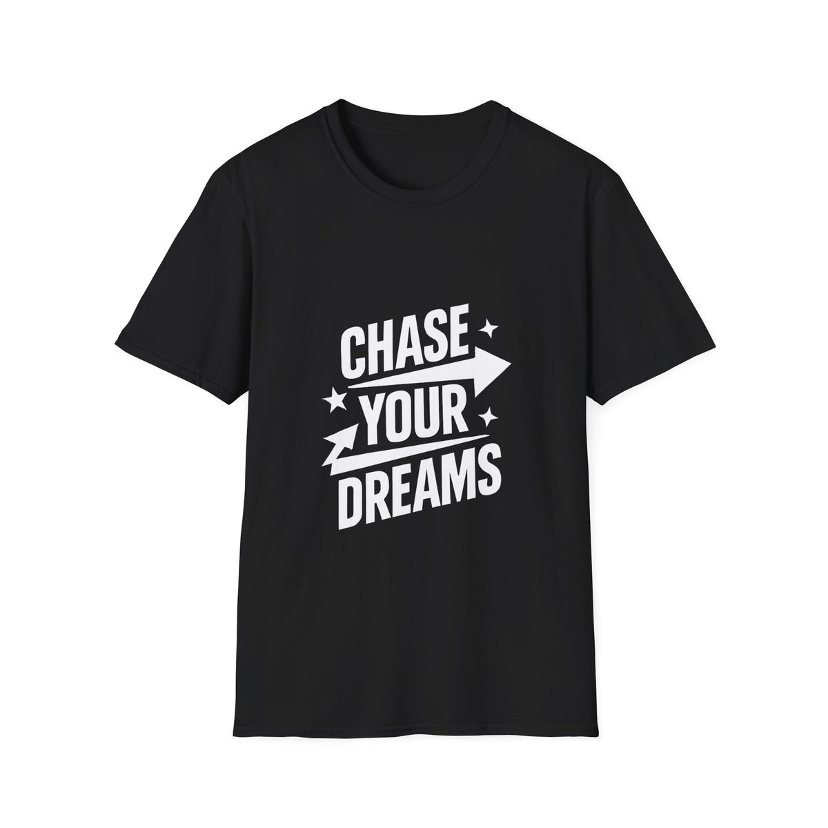 Chase Your Dreams Motivational Graphic T-Shirt