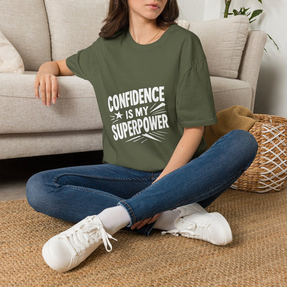 Confidence Is My Superpower | Confidence Tee