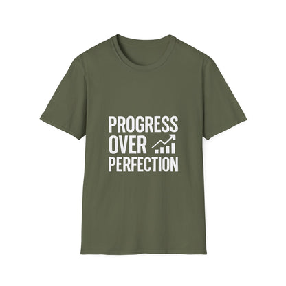 Progress Over Perfection | Growth Mindset Tee