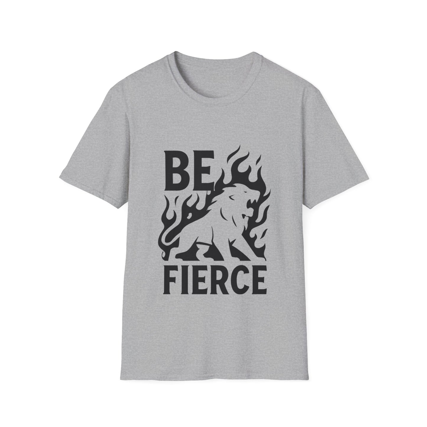 Be Fierce Motivational T‑Shirt – Inspirational Quote Graphic Tee