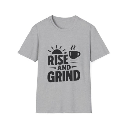 Rise And Grind | Hustle Motivation Tee